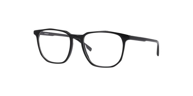 Milton Black AcetateEyeglass Frames for Glasses Direct, Angle View