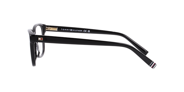 TH 2229 Black AcetateEyeglass Frames for Glasses Direct, Side View