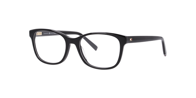 TH 2229 Black AcetateEyeglass Frames for Glasses Direct, Angle View