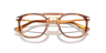 PO3265V Terra Di Siena AcetateEyeglass Frames for Glasses Direct, Closed View