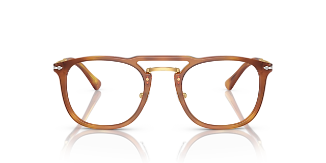 PO3265V Terra Di Siena AcetateEyeglass Frames for Glasses Direct, Front View