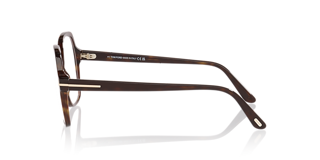 FT6062-B Tortoise Black AcetateEyeglass Frames for Glasses Direct, Side View