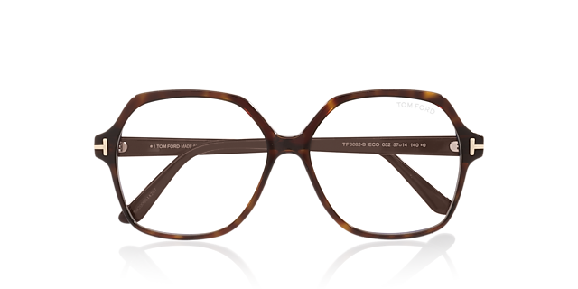 FT6062-B Tortoise Black AcetateEyeglass Frames for Glasses Direct, Closed View