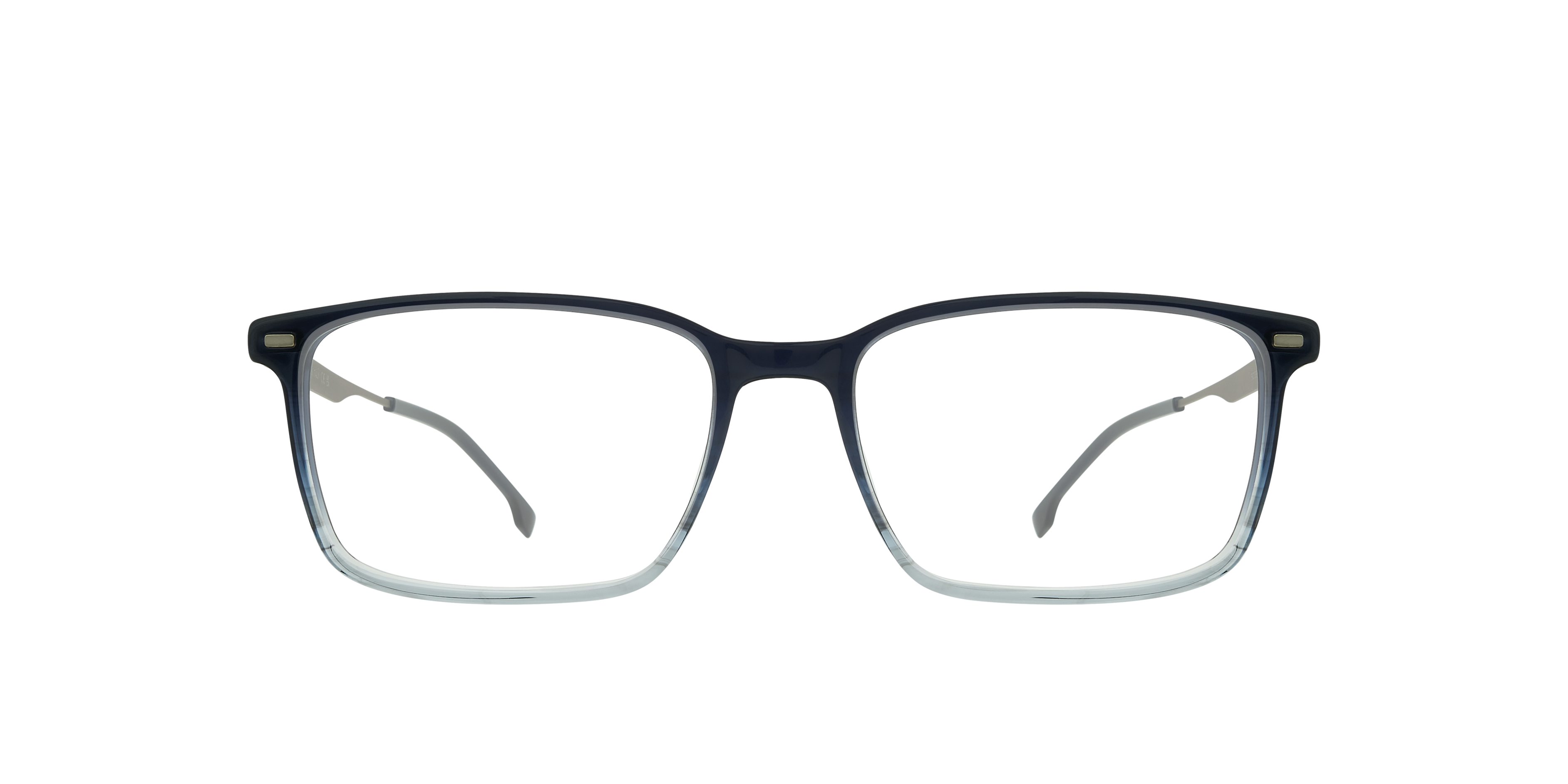 BOSS 1643 Blue AcetateEyeglass Frames for Glasses Direct, Front View
