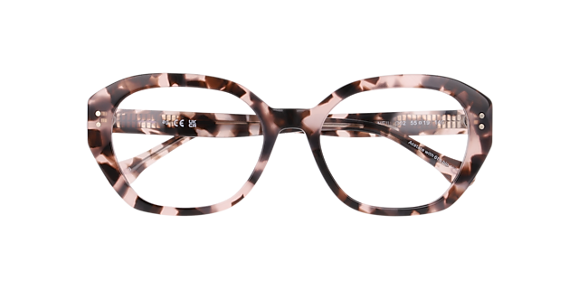 Neil Havana Pink AcetateEyeglass Frames for Glasses Direct, Closed View