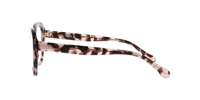 Neil Havana Pink AcetateEyeglass Frames for Glasses Direct, Side View