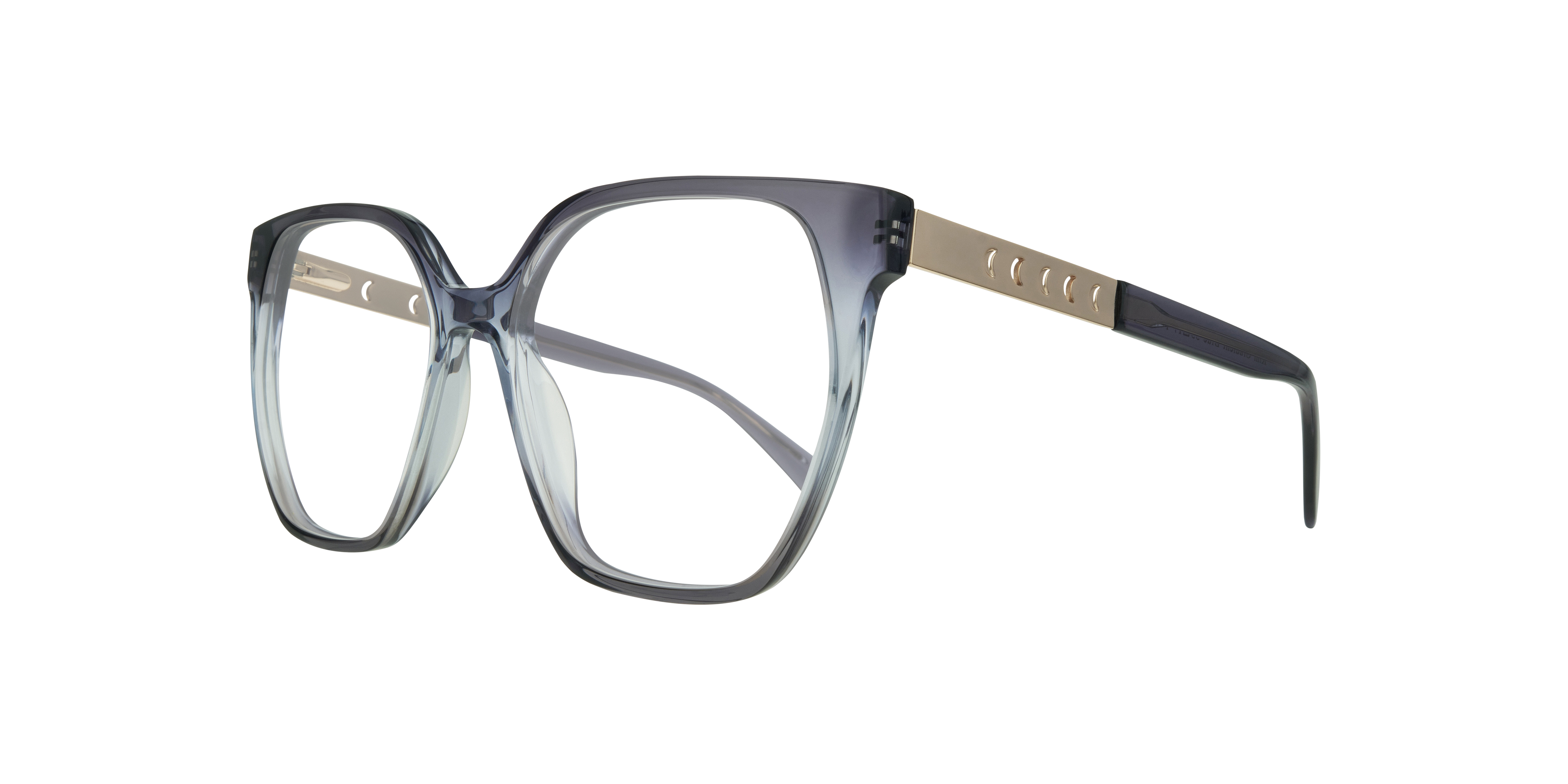 Glasses Direct ™ -Kim Square Gradient Blue Glasses for Women