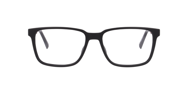 TH 2206 Black Red PlasticEyeglass Frames for Glasses Direct, Front View