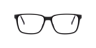 TH 2206 Black Red PlasticEyeglass Frames for Glasses Direct, Front View
