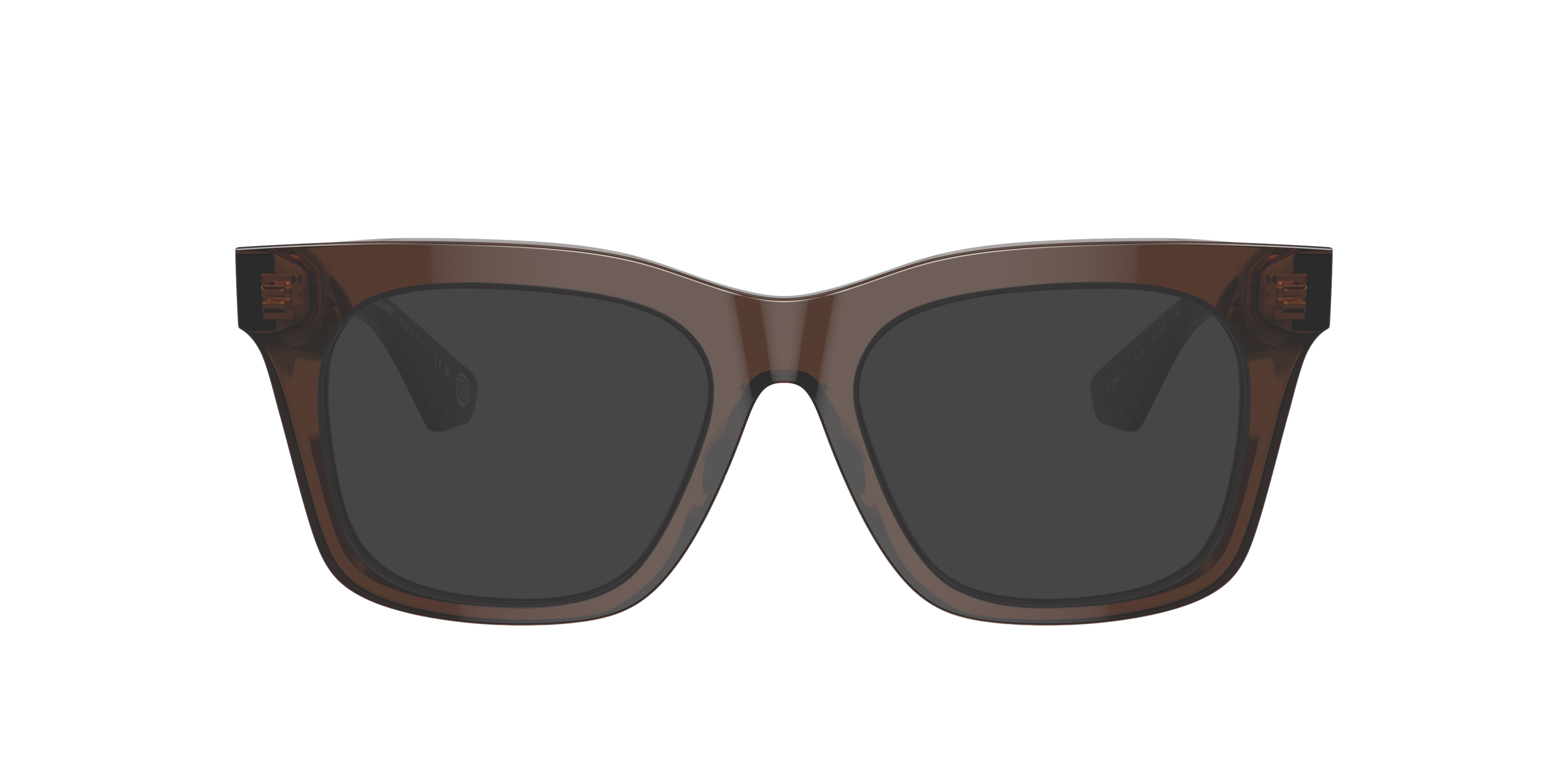 BE2407F Brown AcetateEyeglass Frames for Glasses Direct, with Tinted Lenses
