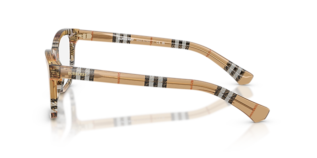 BE2440 Check Sand AcetateEyeglass Frames for Glasses Direct, Side View