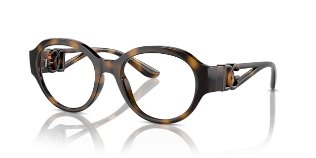 DG5111 Havana PlasticEyeglass Frames for Glasses Direct, Angle View