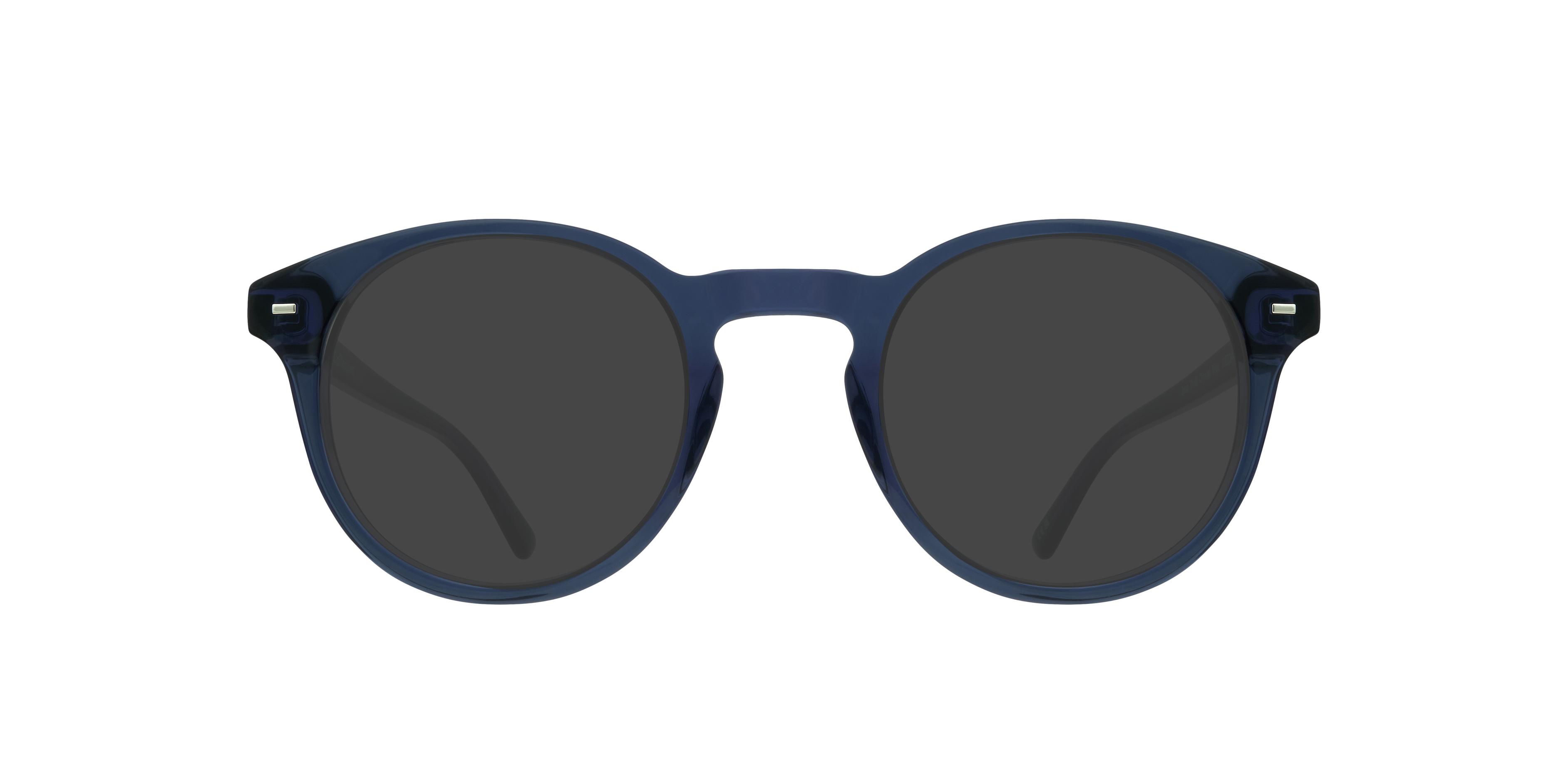 June Dark Crystal Blue AcetateEyeglass Frames for Glasses Direct, with Tinted Lenses