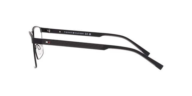 TH 2196 Black MetalEyeglass Frames for Glasses Direct, Side View