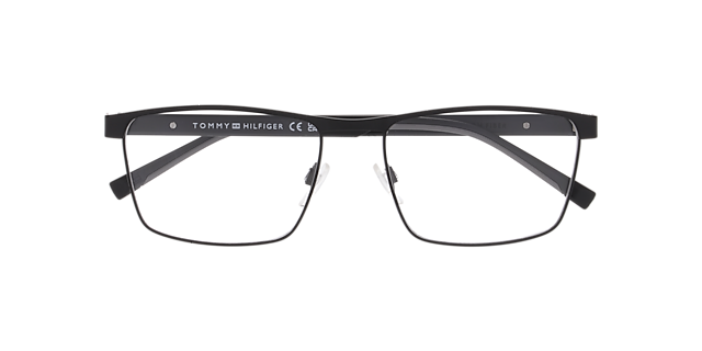 TH 2196 Black MetalEyeglass Frames for Glasses Direct, Closed View