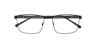 TH 2196 Black MetalEyeglass Frames for Glasses Direct, Closed View