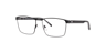 TH 2196 Black MetalEyeglass Frames for Glasses Direct, Angle View