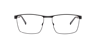 TH 2196 Black MetalEyeglass Frames for Glasses Direct, Front View