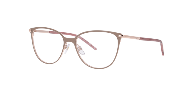 MARC 869/G Gold Dark MetalEyeglass Frames for Glasses Direct, Angle View