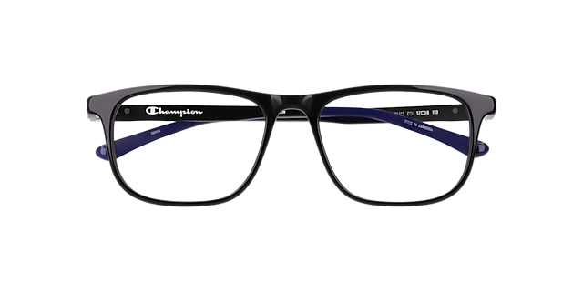 Cuslam Black AcetateEyeglass Frames for Glasses Direct, Closed View