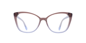 Zahra Brown Blue Acetate Eyeglass Frames from Glasses Direct