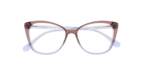 Zahra Brown Blue Acetate Eyeglass Frames from Glasses Direct