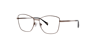 Merton Brown MetalEyeglass Frames for Glasses Direct, Angle View