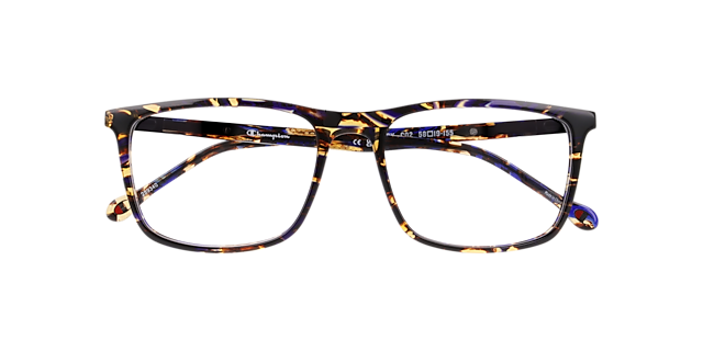 Cucrosby Blue AcetateEyeglass Frames for Glasses Direct, Closed View