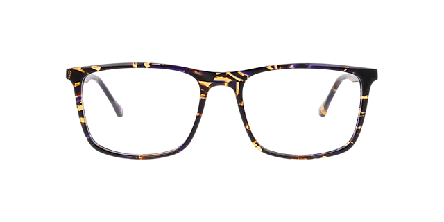 Cucrosby Blue AcetateEyeglass Frames for Glasses Direct, Front View