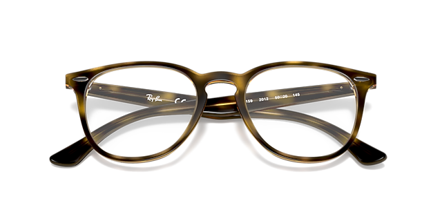 RB7159 Havana PlasticEyeglass Frames for Glasses Direct, Closed View