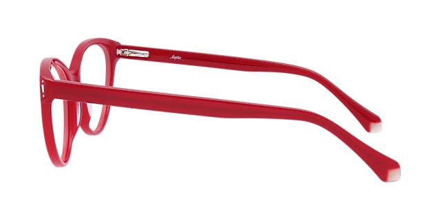 Greta Burgundy AcetateEyeglass Frames for Glasses Direct, Side View