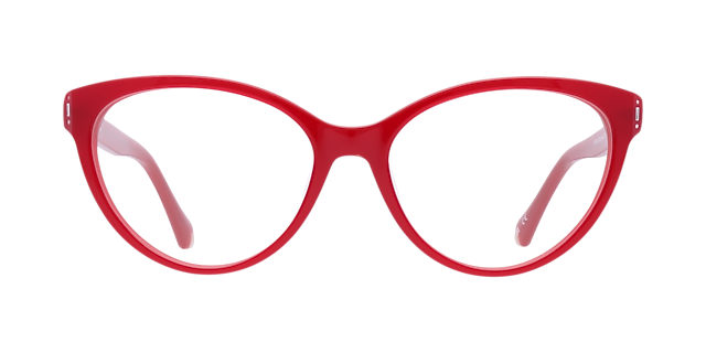 Greta Burgundy AcetateEyeglass Frames for Glasses Direct, Front View