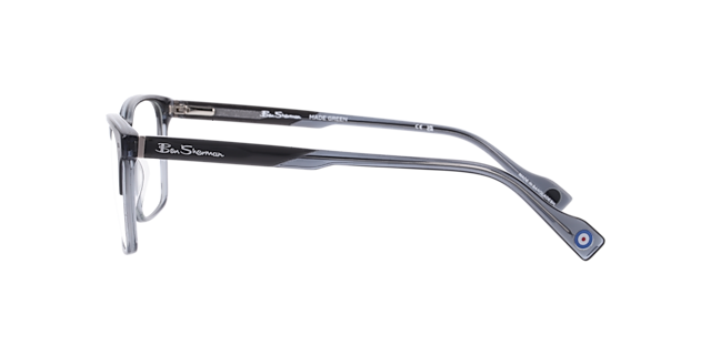 Bsmark Grey AcetateEyeglass Frames for Glasses Direct, Side View
