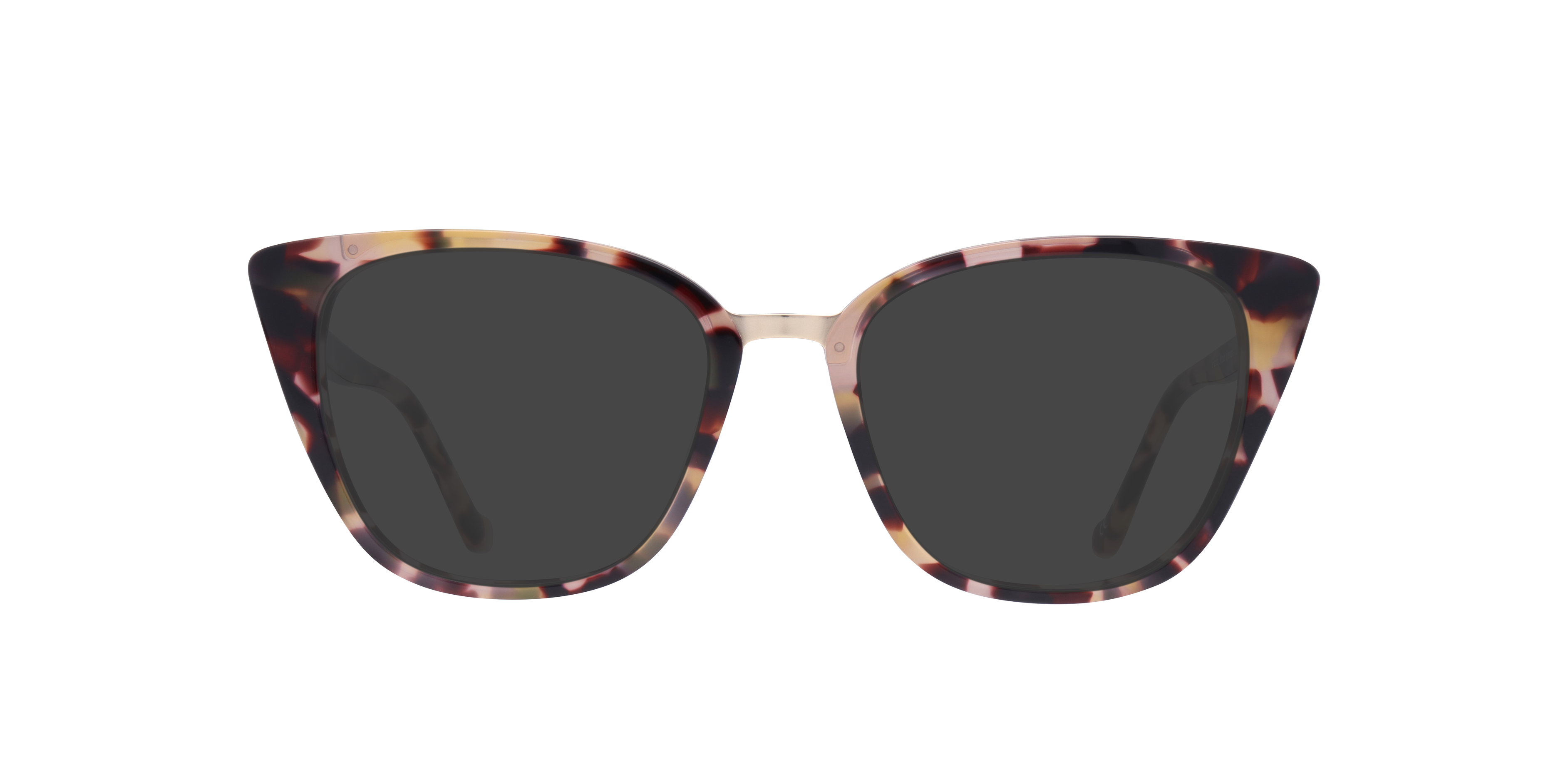 Faith Nude Havana AcetateEyeglass Frames for Glasses Direct, with Tinted Lenses