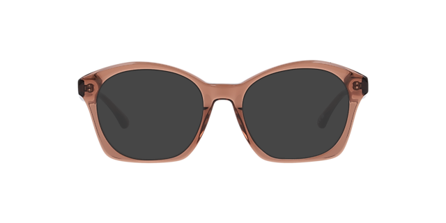 Monica Crystal Brown AcetateEyeglass Frames for Glasses Direct, with Tinted Lenses