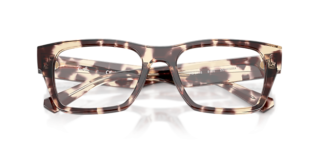 RB5448 Havana Brown AcetateEyeglass Frames for Glasses Direct, Closed View