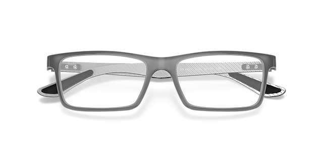 RB8901 Grey PlasticEyeglass Frames for Glasses Direct, Closed View