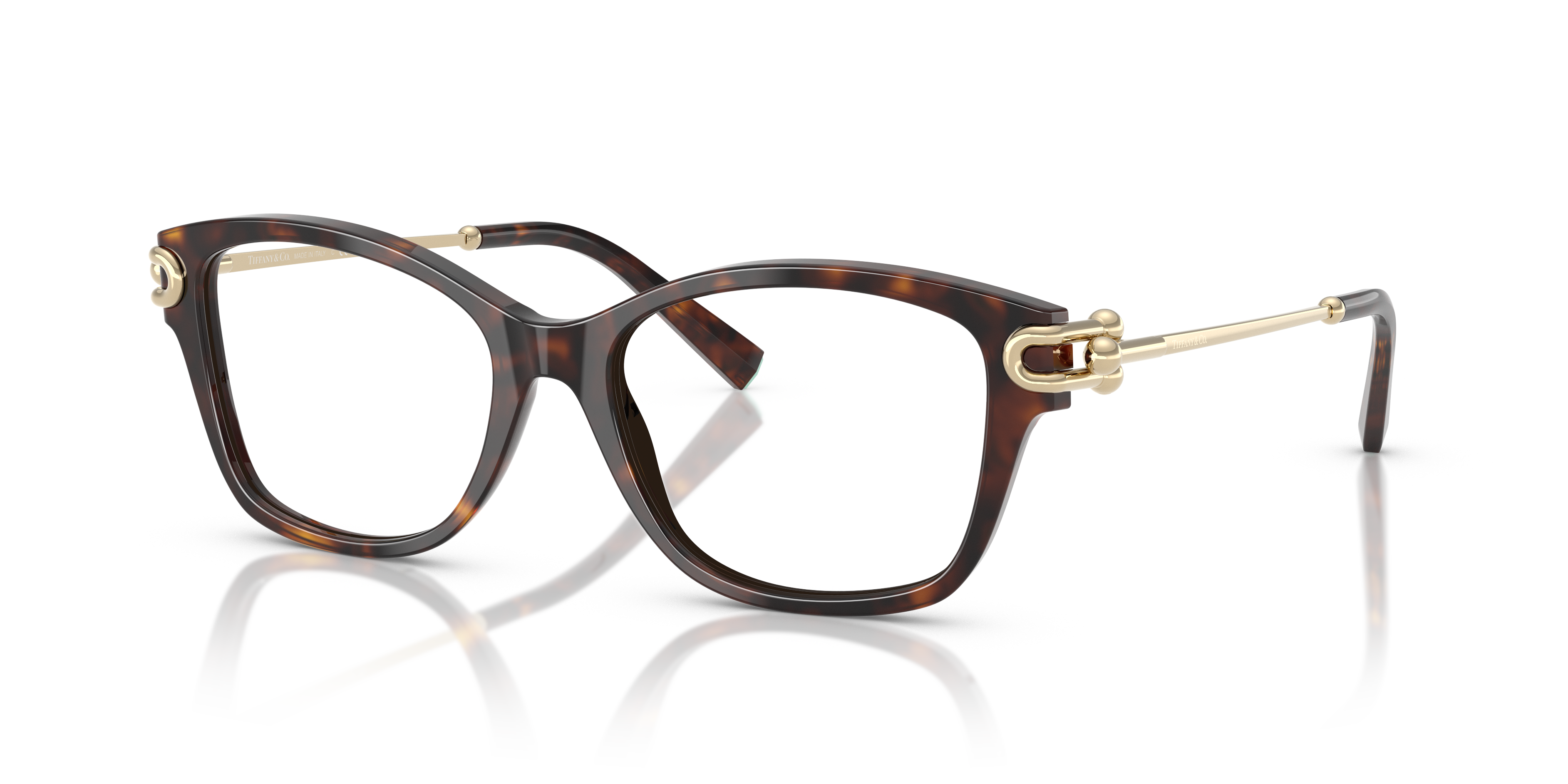 TF2266 Havana AcetateEyeglass Frames for Glasses Direct, Angle View