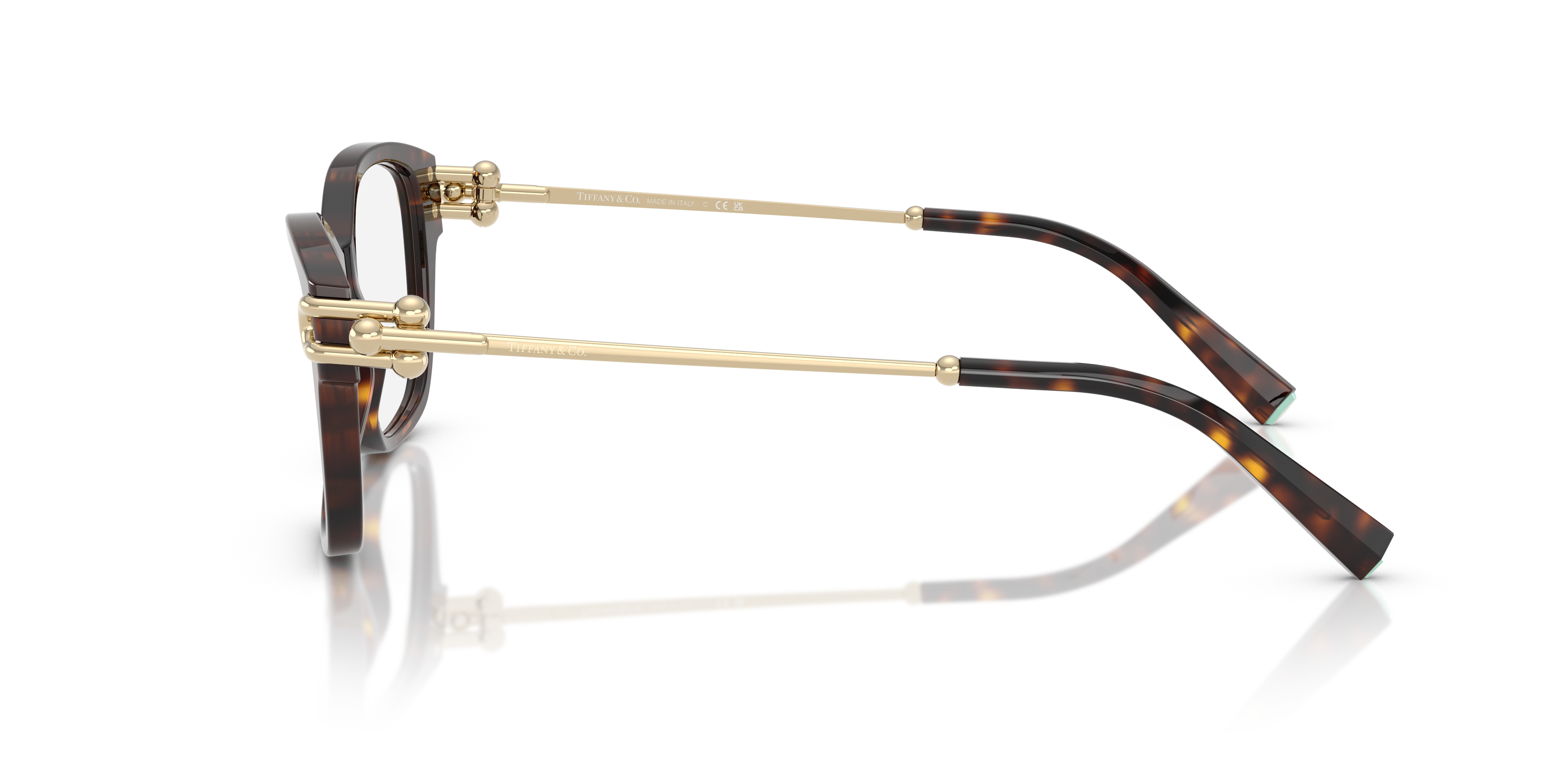 TF2266 Havana AcetateEyeglass Frames for Glasses Direct, Side View