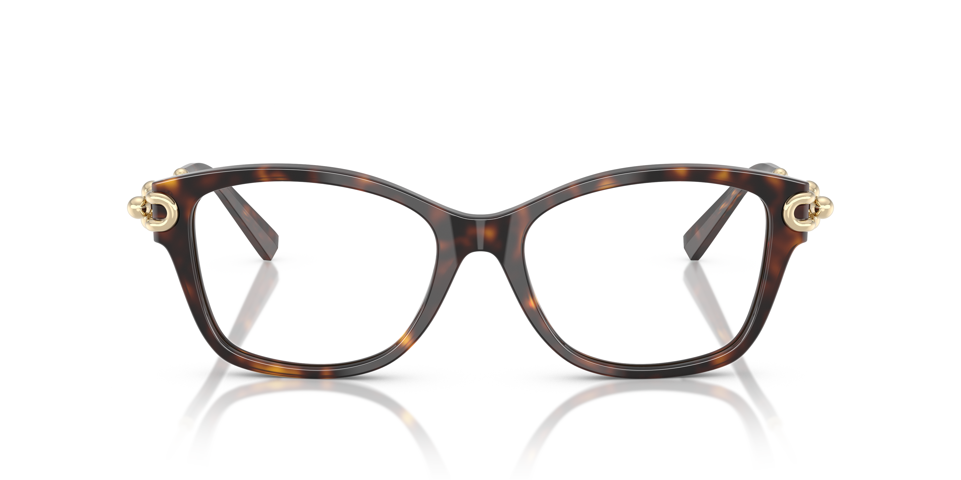 TF2266 Havana AcetateEyeglass Frames for Glasses Direct, Front View