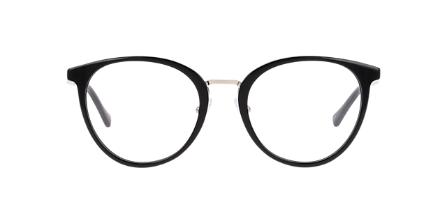 Nina Black AcetateEyeglass Frames for Glasses Direct, Front View