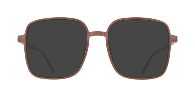 Hannah Milky Brown PlasticEyeglass Frames for Glasses Direct, with Tinted Lenses