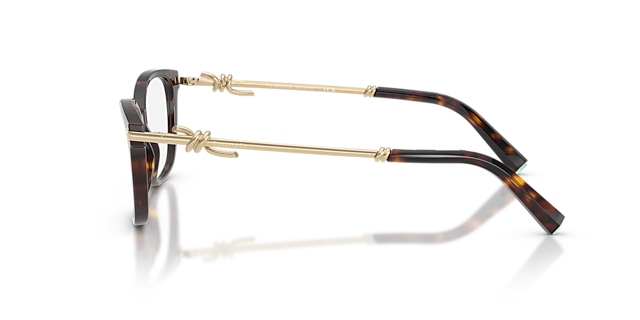 TF2281 Havana AcetateEyeglass Frames for Glasses Direct, Side View