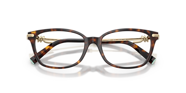 TF2281 Havana AcetateEyeglass Frames for Glasses Direct, Closed View