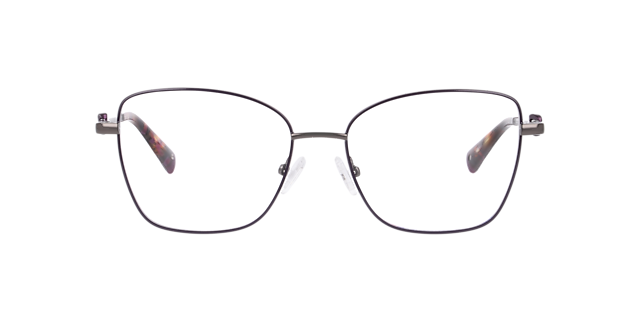 Cubea Gunmetal MetalEyeglass Frames for Glasses Direct, Front View
