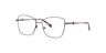 Cubea Gunmetal MetalEyeglass Frames for Glasses Direct, Angle View