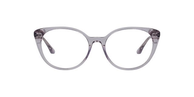 Madra Crystal Purple AcetateEyeglass Frames for Glasses Direct, Front View