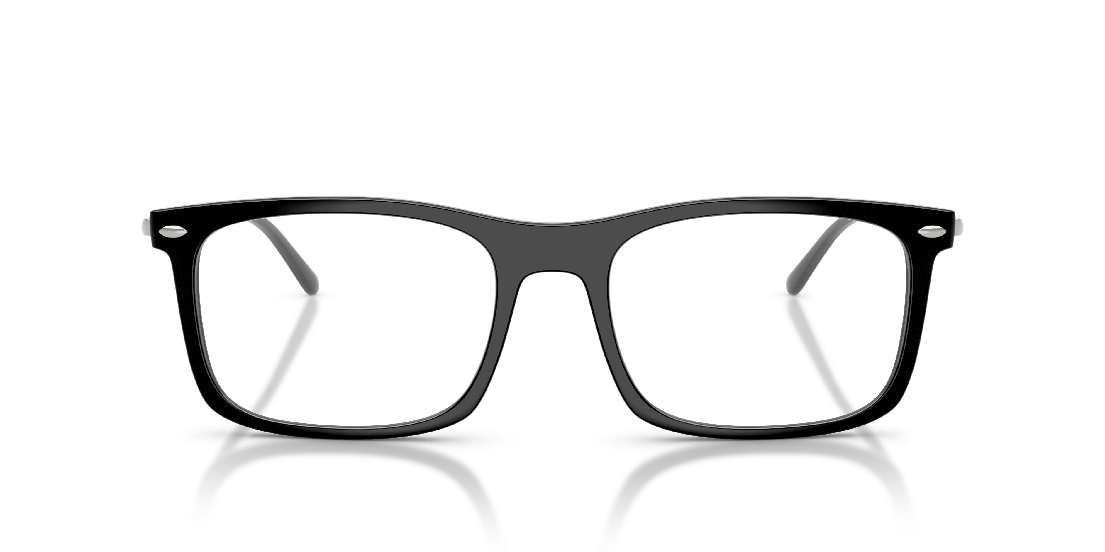 Glasses Direct ™ -RB7260 - Rectangle Black Frame Eyeglasses