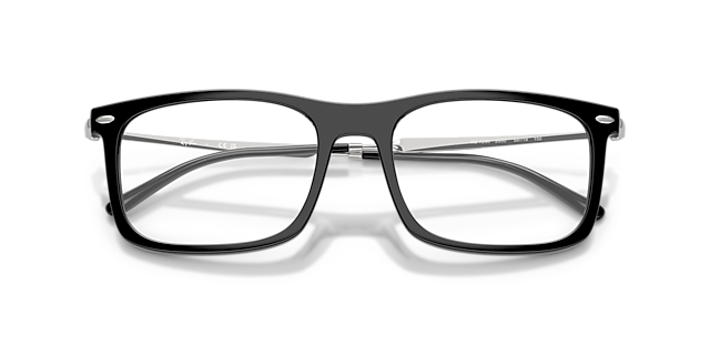 RB7260 Black PlasticEyeglass Frames for Glasses Direct, Closed View