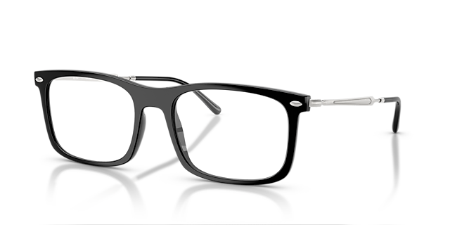 RB7260 Black PlasticEyeglass Frames for Glasses Direct, Angle View